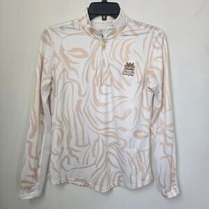 SanSoleil 1/4 Zip Pullover UPF50 Performance Longsleeve‎ Pickleball Golf Tennis